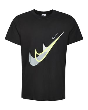 Nike Sportswear Graphic T Shirt Black/Volt Green