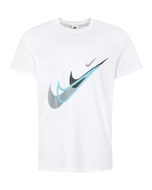 Nike Sportswear Graphic T Shirt White/Blue
