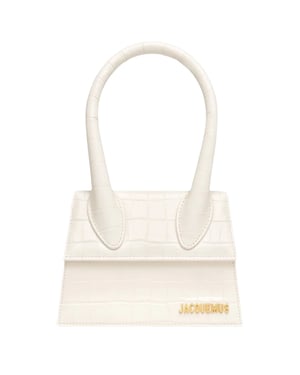 Jacquemus Le Chiquito Moyen Ivoorkleurige Tas