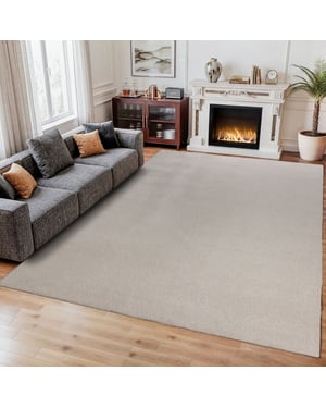 Muratap Comfy soft effen vloerkleed wasbaar uni 240x340 cm