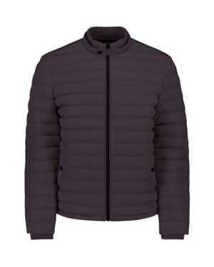 No Excess Jacket short fit padded aubergine