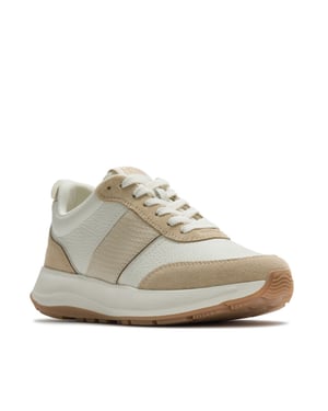 FitFlop F-mode flow snake glitter trainers
