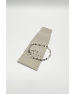 Cuban Bracelet in Silver 5mm