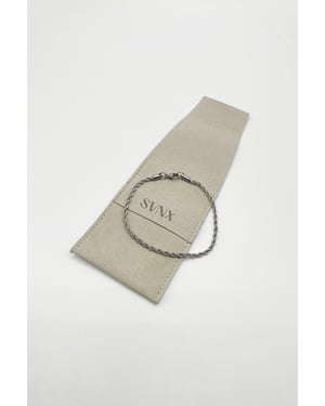 Rope Chain Bracelet in Silver