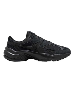 Nike Dames/Dames Al8 Suède Hoge Zool Trainers (Drievoudig zwart)