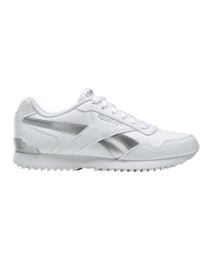 Reebok Dames Royal Glide Flat Sneakers (Wit)