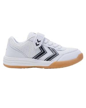 Hummel Kinderen/Kinderen Multiplay Flex Vc Flat Indoor Court Trainers (Wit, Zwart)