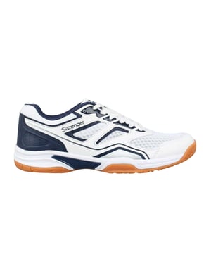Slazenger Heren binnentrainers van mesh (Wit, Zwart)