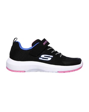 Skechers Barn Dyna Tread Träningsskor (Svart/Rosa)