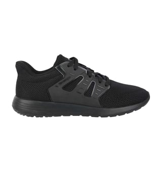 Slazenger Heren Clayton Mesh Casual Flat Trainers (Zwart)