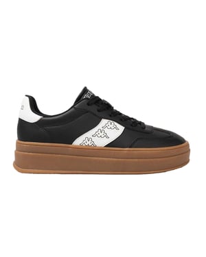 Kappa Scafa-platformsneakers voor dames (Zwart)