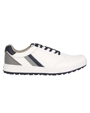 Slazenger Heren Leren Casual Golf Schoenen (Wit)