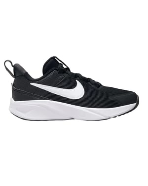 Nike Kinder/Kinder Star Runner 4 Schoenen (Zwart, Wit)