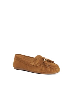 Dune Ladies Wf Geen - Leather Moccasin Loafers