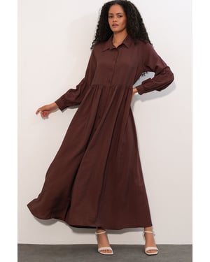 Losse Maxi Shirtjurk