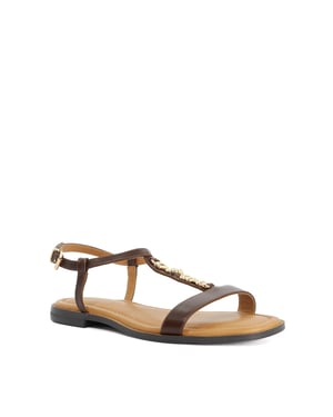 Dune Ladies Wf Lollipops - Flat Embellished T Bar Sandals