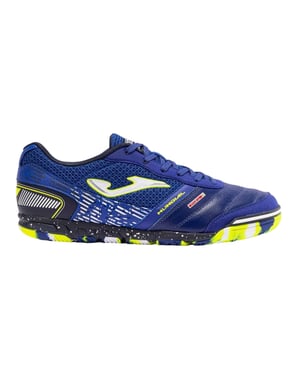 Joma Heren Mundial Leren Zaalvoetbalschoenen (Royaal Blauw)