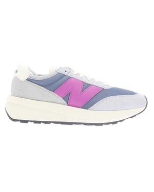 New Balance Dames/Dames 237 Leren Trainers (Grijs)