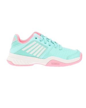 K-Swiss Meisjes Court Express Omni Stripes Tennisschoenen (Blauw)
