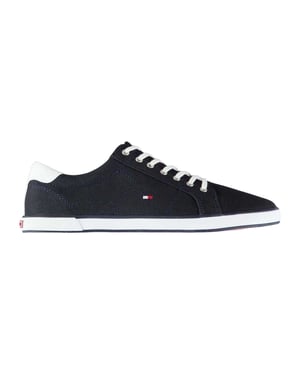 Tommy Hilfiger Heren Harlow 1D Vlag Logo Trainers (Middernacht)