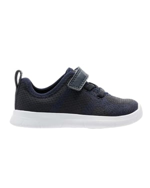 Clarks Baby Ath Flux Vlakke Sneakers (Marineblauw)