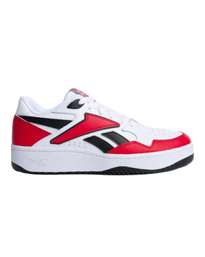 Reebok ATR Chill leren platte herensneakers (Vector Rood/Zwart)