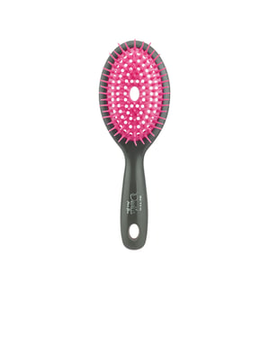 Deslía Hair Flow Kleine Ovale Borstel #fuchsia