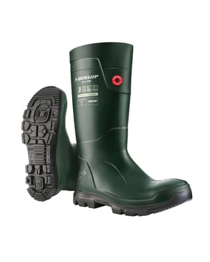 Dunlop Volwassen uniseks Purofort TerraPRO Wellington Laarzen (Veiligheid Groen)