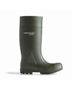 Dunlop D460933 Purofort PRO Niet-veiligheidslaarzen / Herenlaarzen / Gewone rubberen putten (Groen)