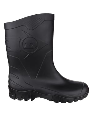 Dunlop Dee Calf K580011 Heren Wellington Laarzen (Zwart)