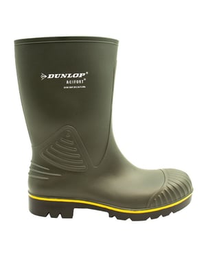Dunlop Unisex Acifort Wellingtonlaarzen voor volwassenen (Groen)