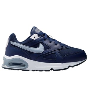 Nike Air Max-schoenen van leer voor jongens (Marine/Grijs)