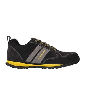Dunlop Heren Houston Leren Veiligheidsschoenen (Houtskool)