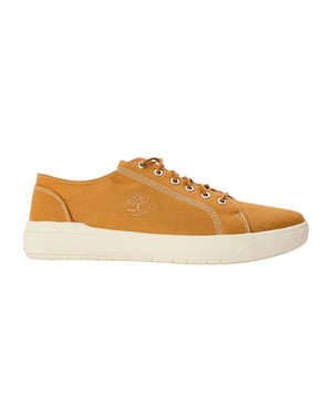 Timberland Heren Seneca Bay Canvas Laaggesneden Platform Trainers (Sparren)