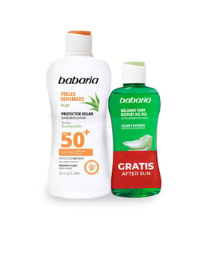 Solar Piel Sensible Spf50+ Estuche 2 pz