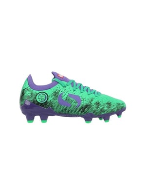 Sondico Kinder/Kids Sondico Blaze Hulk Voetbalschoenen (Groen/paars)