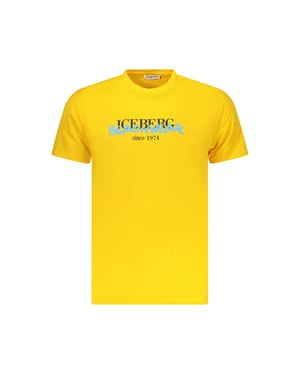 Ice Iceberg Beachwear Logo Gul T-shirt