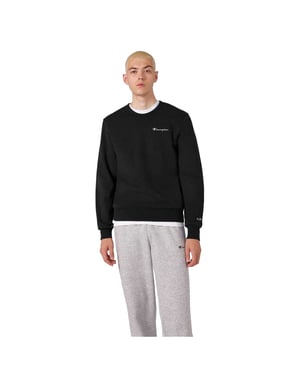 Champion Heren Icons Fleece Sweatshirt (Zwart)