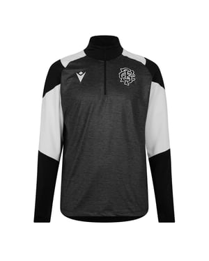 Macron Heren Barbarians FC Sweatshirt (Zwart, Wit)