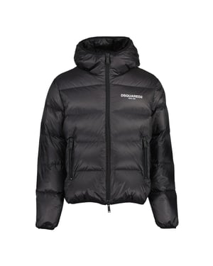 Dsquared2 Zwarte Donsjas