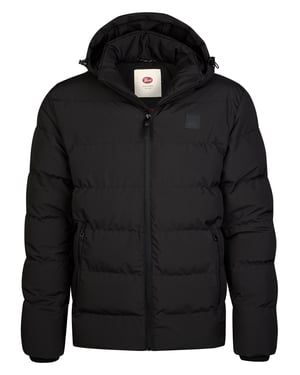Petrol Industries - Heren Puffer jack met capuchon steelheights - Zwart