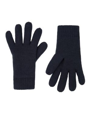 Petrol Industries - Jongens Ribgebreide handschoenen steelport - Blauw