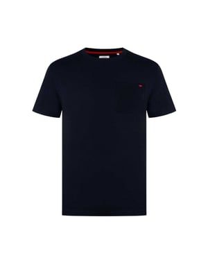 Lee Cooper Heren T-shirt met normale pasvorm (Zwart)