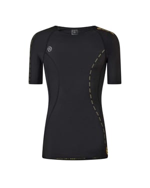 Skins Compressieshirt met korte mouwen voor heren (Zwart)