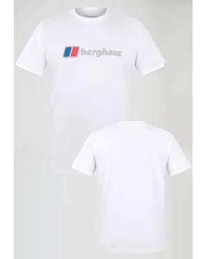Berghaus Mens Class XL-Logo T Shirt in White