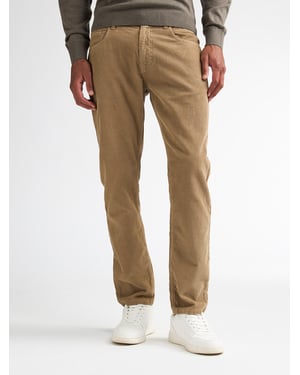 Petrol Industries - Heren Tapered corduroy broek barrett - Oranje