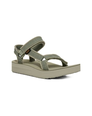 Teva Midform Universal Canvas Dames Sandalen in Zeewier