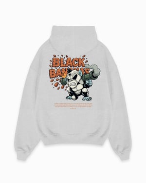 Black Bananas Kinderen Explode Hoodie, Melange Grijs