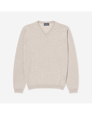 Oliver Sweeney Merino Wool V-Neck Jumper