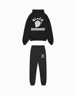 Black Bananas Kinderen Varsity Trainingspak, Zwart